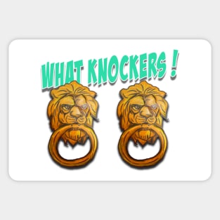 What Knockers! Sticker